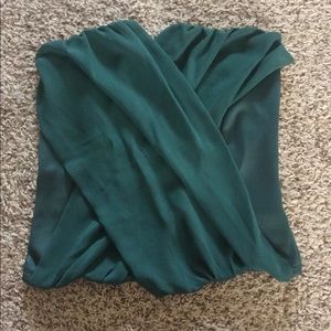 Forest Green Tube Top